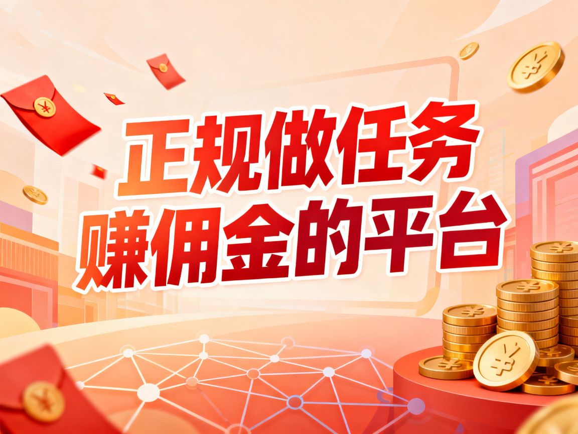 正规做任务赚佣金的平台