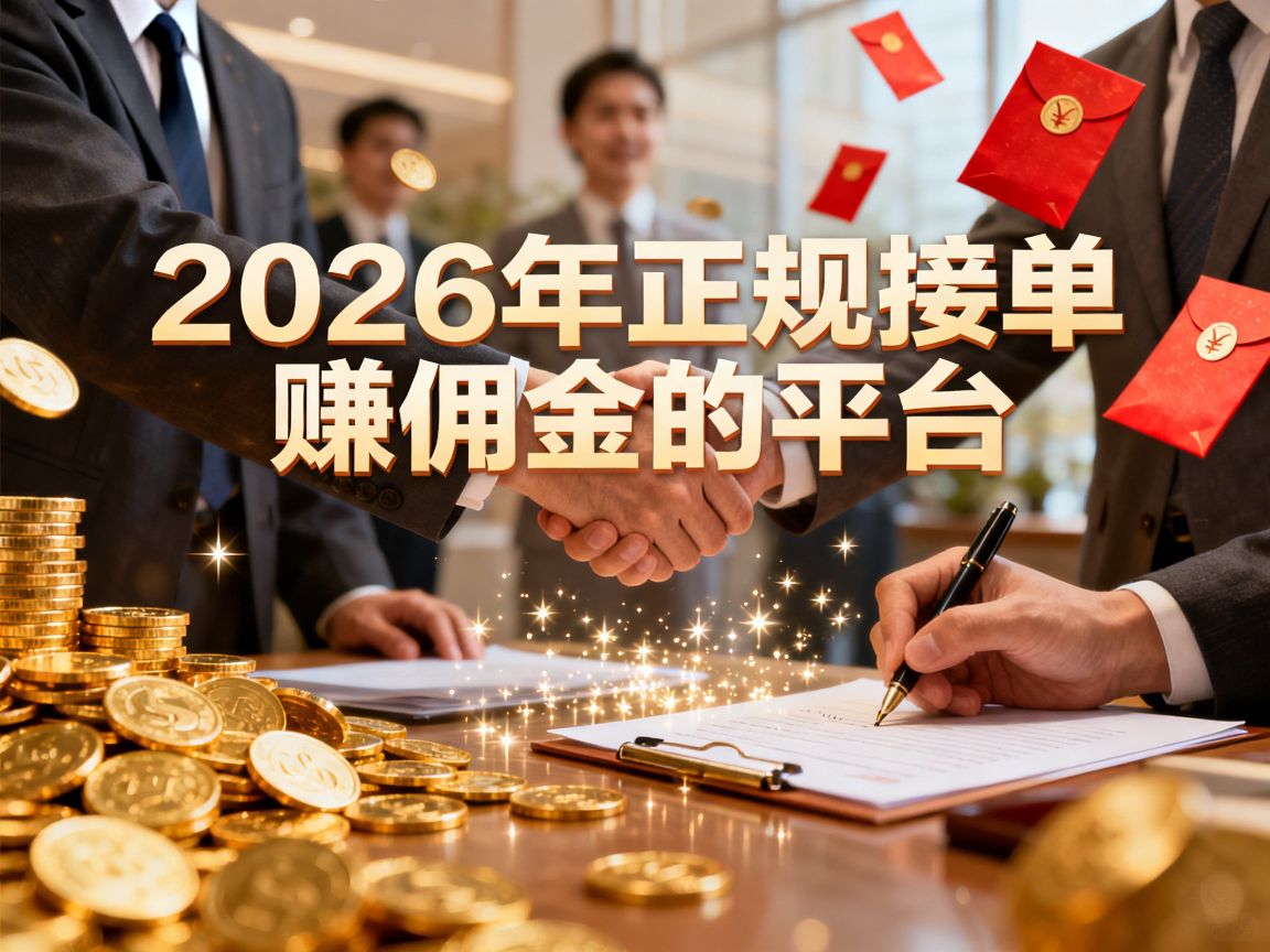 2026年正规接单赚佣金的平台